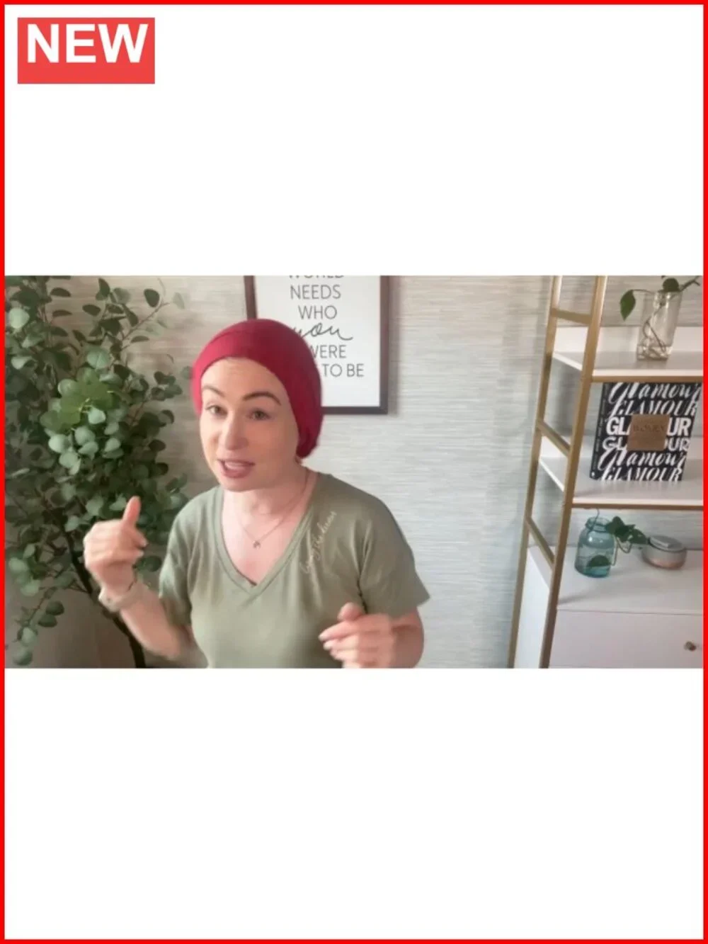 Satin Lined Sleep Cap with Adjustable Buckle, 2 Pack Hair Bonnet